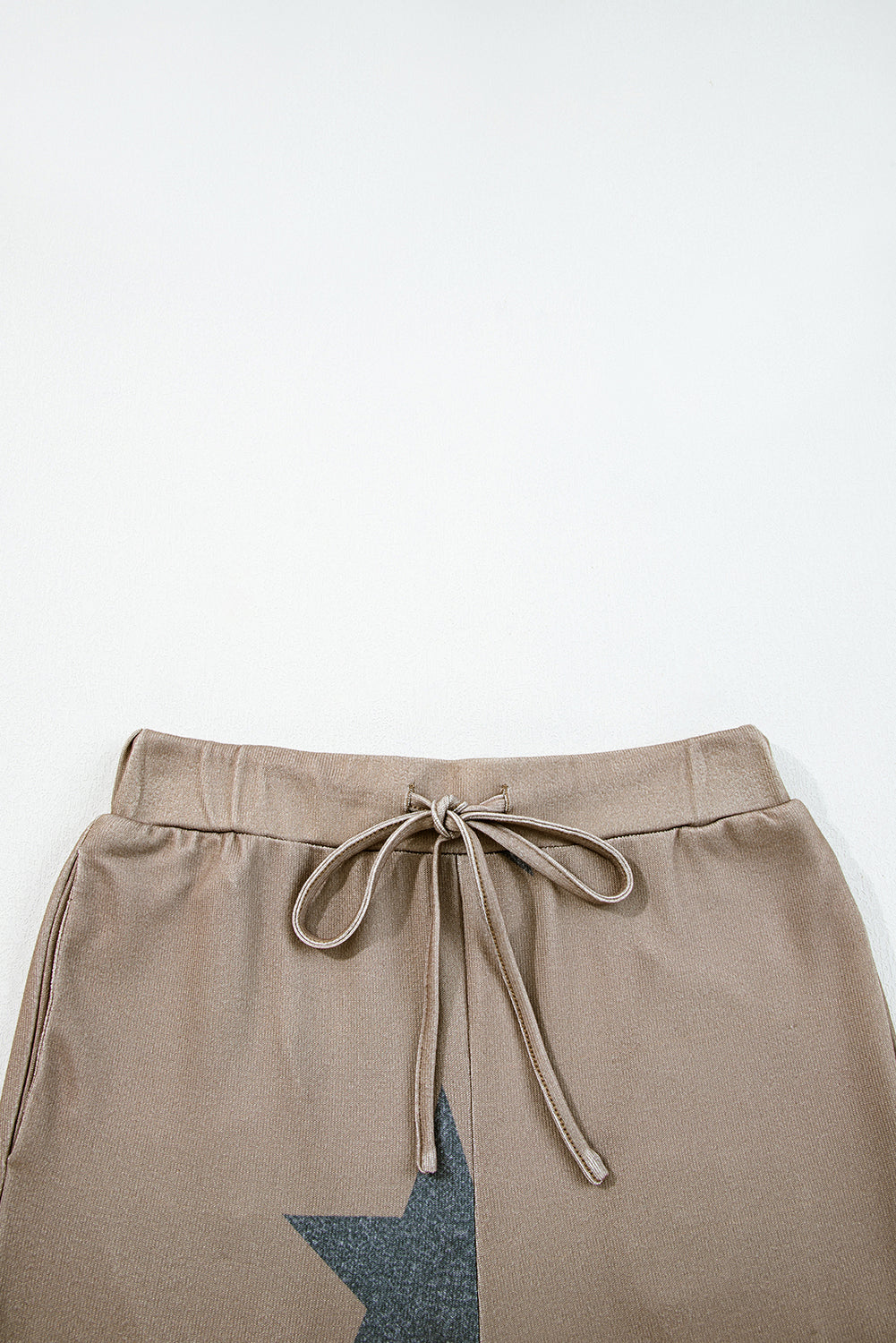 Star Print Lounge Set in Khaki